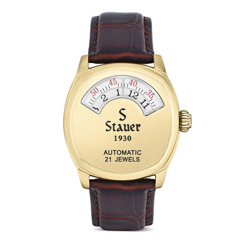 Stauer 1930 Gold-Finished Dashtronic Watch