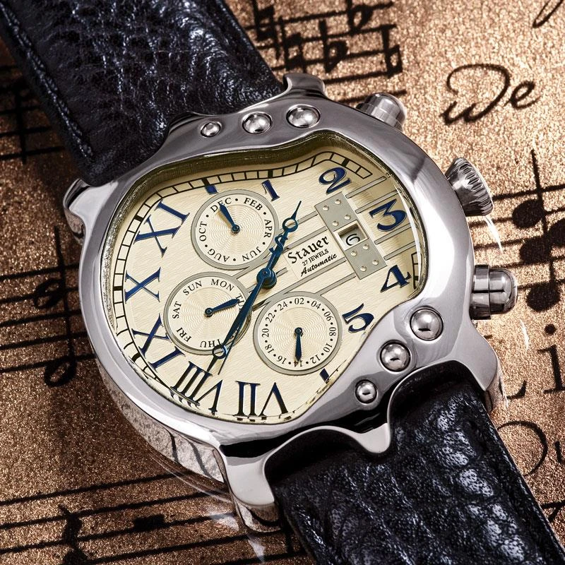 Stainless Steel Guitar Watch - Image 6