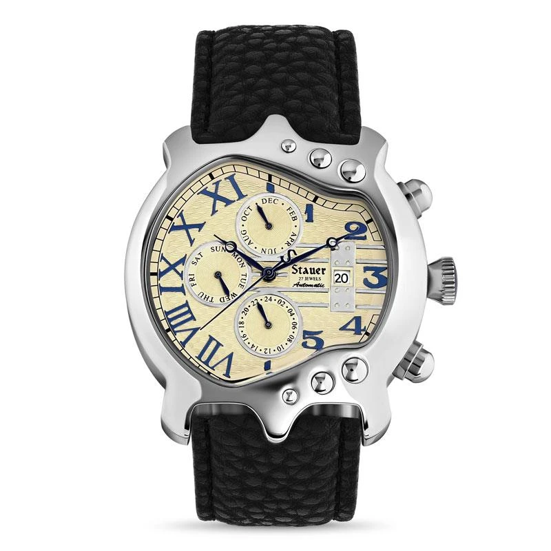 Stainless Steel Guitar Watch