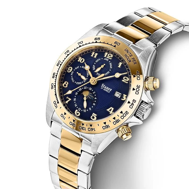 Stauer Corso Blue Dial Watch - Image 2