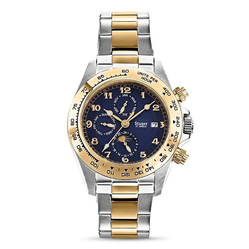 Stauer Corso Blue Dial Watch