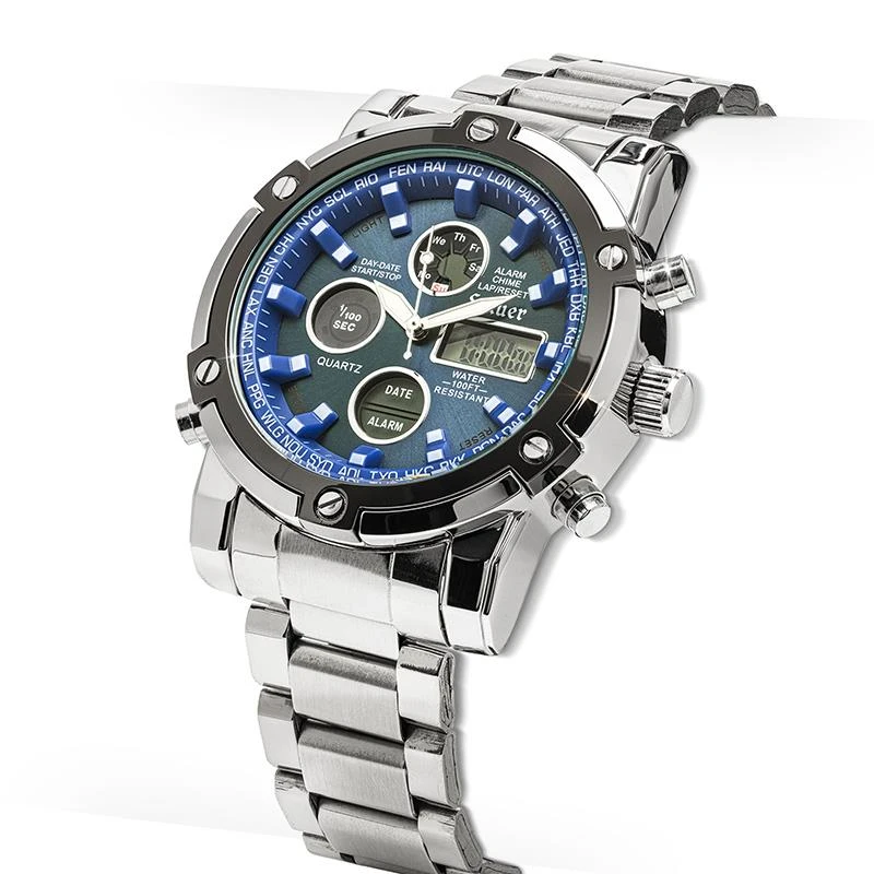 Stauer Blue Stone Chronograph - Image 2