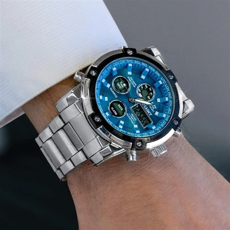 Stauer Blue Stone Chronograph - Image 4