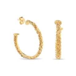 18K Gold-Finished Sterling Silver Aria Earrings