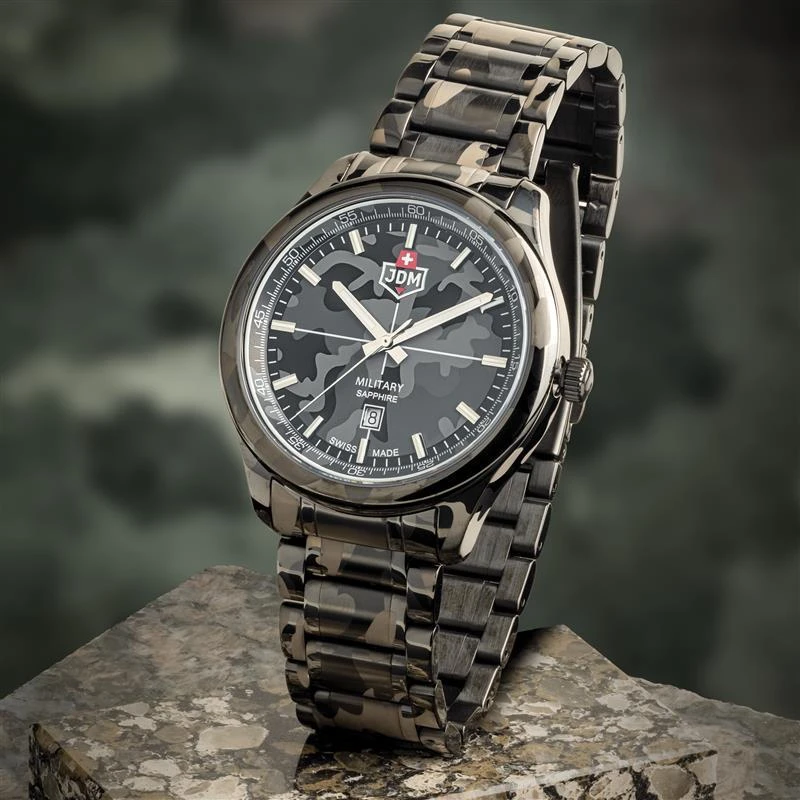 Jaques Du Manoir Camouflage Watch - Image 3