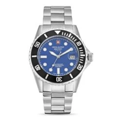 Swiss Alpine Sport Blue Glacier Swiss Watch
