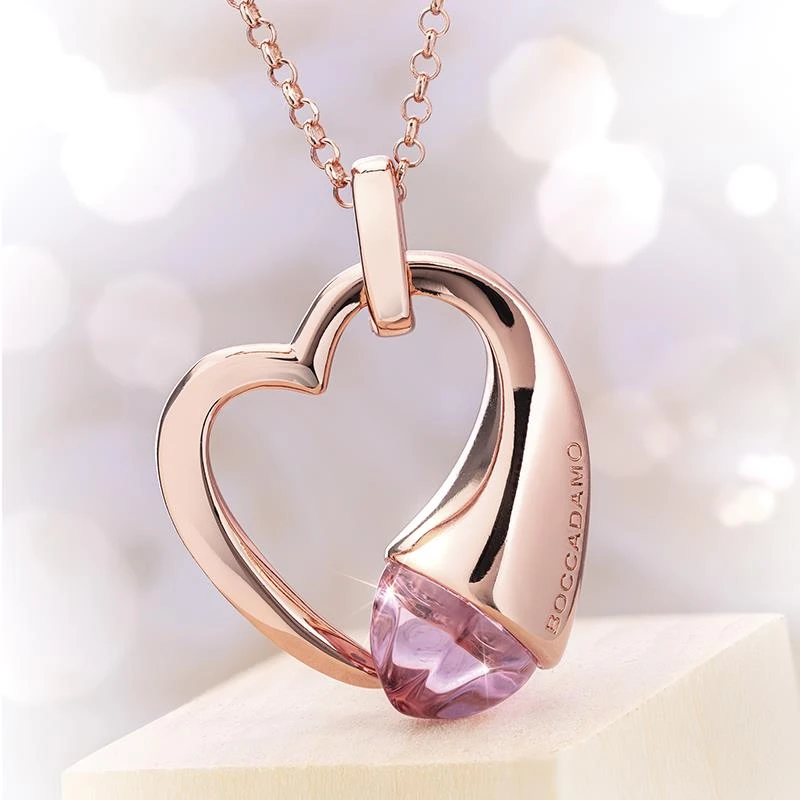 Boccadamo Italian Love Necklace & Earrings Set - Image 3