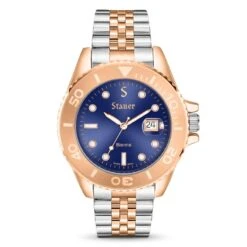 Swiss Glacier Watch (Blue Dial)