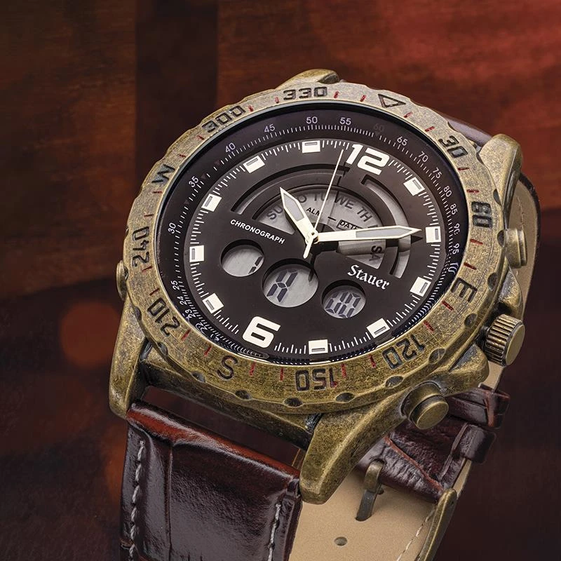 Stauer Expedition Hybrid Men's Watch - Image 5