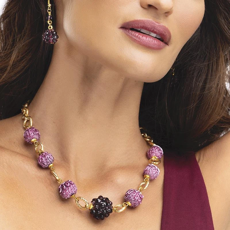 Sangiovese Murano Earrings - Image 2