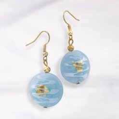 Laguna D'Oro Murano Earrings