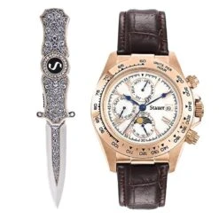 Men's Speedway Automatic Watch And Free Heavy Metal Kinfe