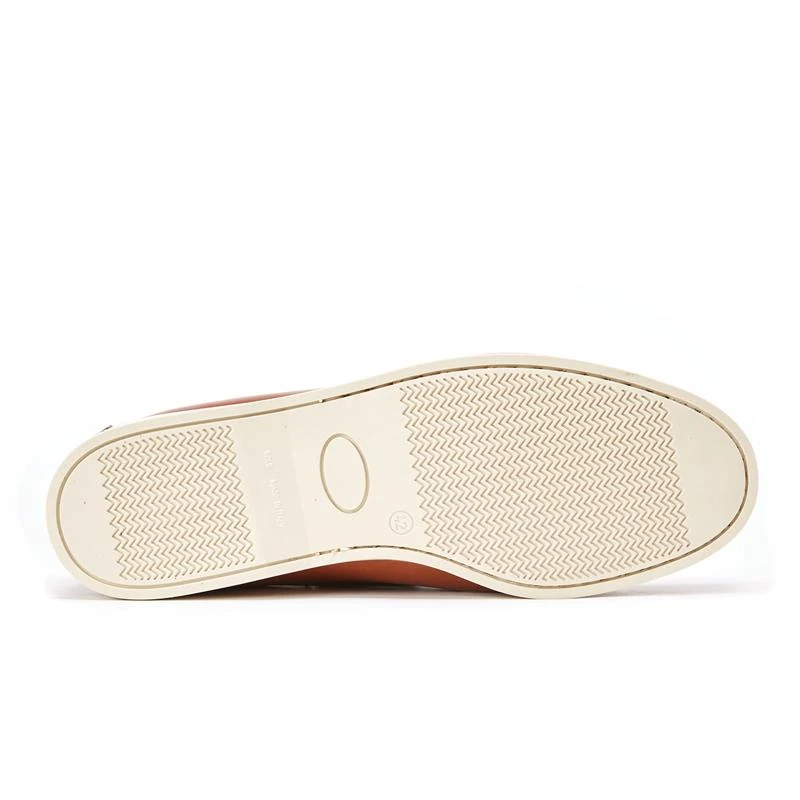 Italian-Made Portofino Deck Shoes (Brown) - Image 4