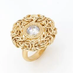 Bizantina Moissanite Ring